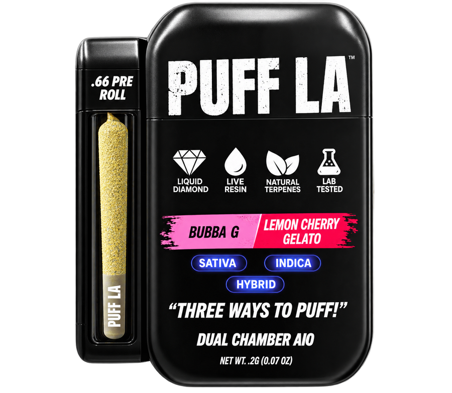 Puff LA - Dual Chamber 2 g + 1 Pre-roll