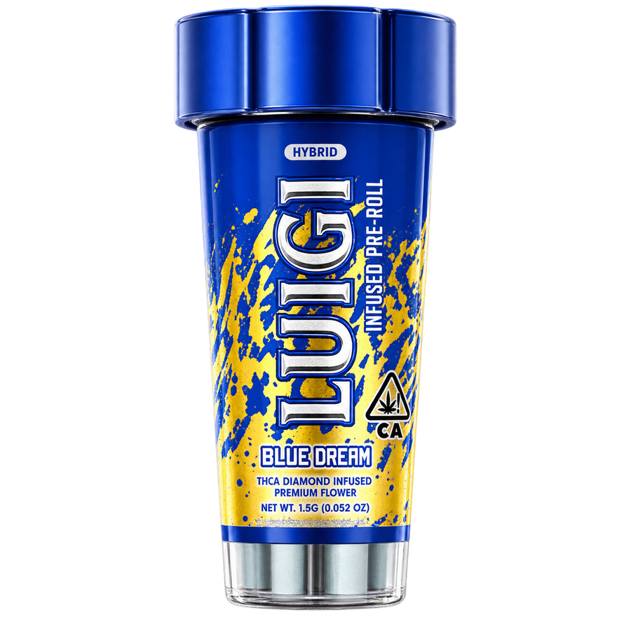 Luigi - Liquid Diamond - 6 prerolls + 1 blunt + 3 gomitas