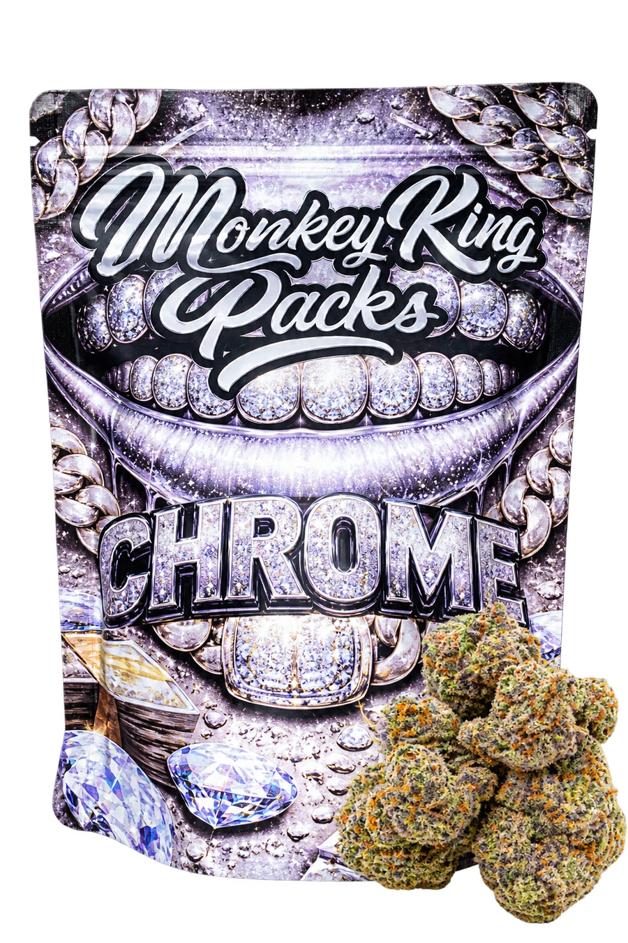 Cali - Monkey King Packs - Chrome